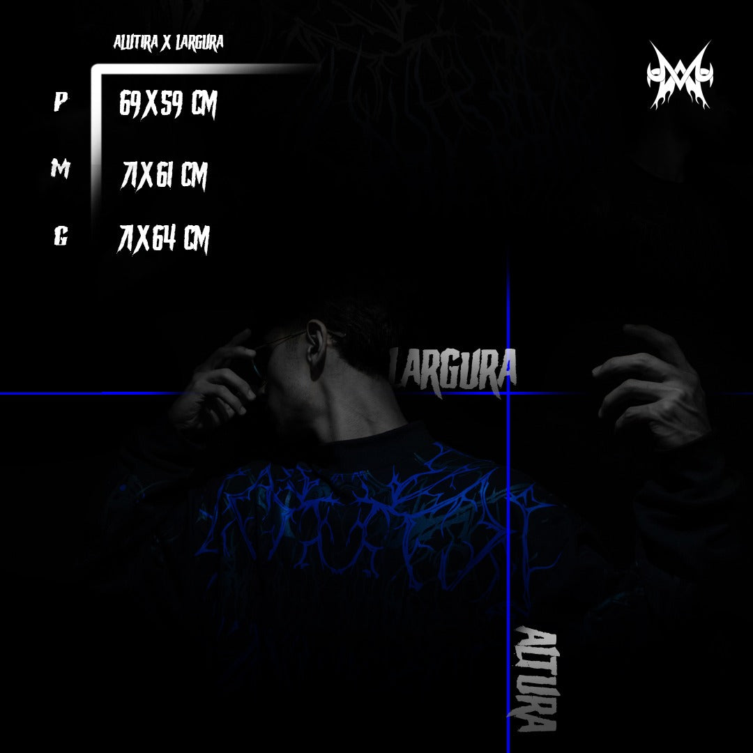 Camiseta Manga Longa - Ethereal Blaze