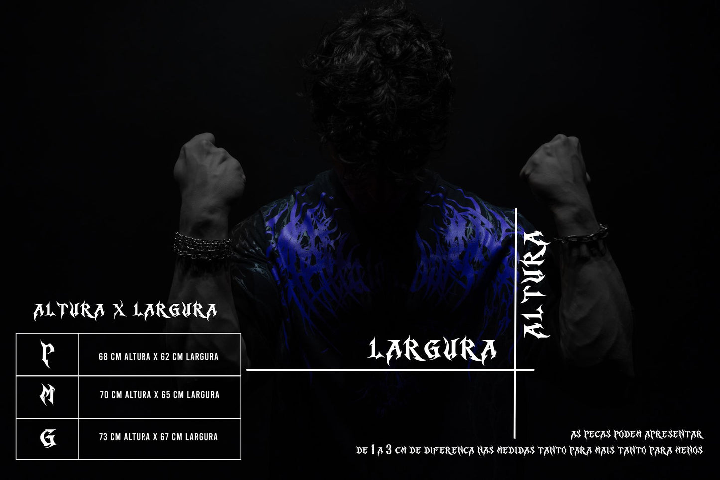 Camiseta Oversized - Curse Mark