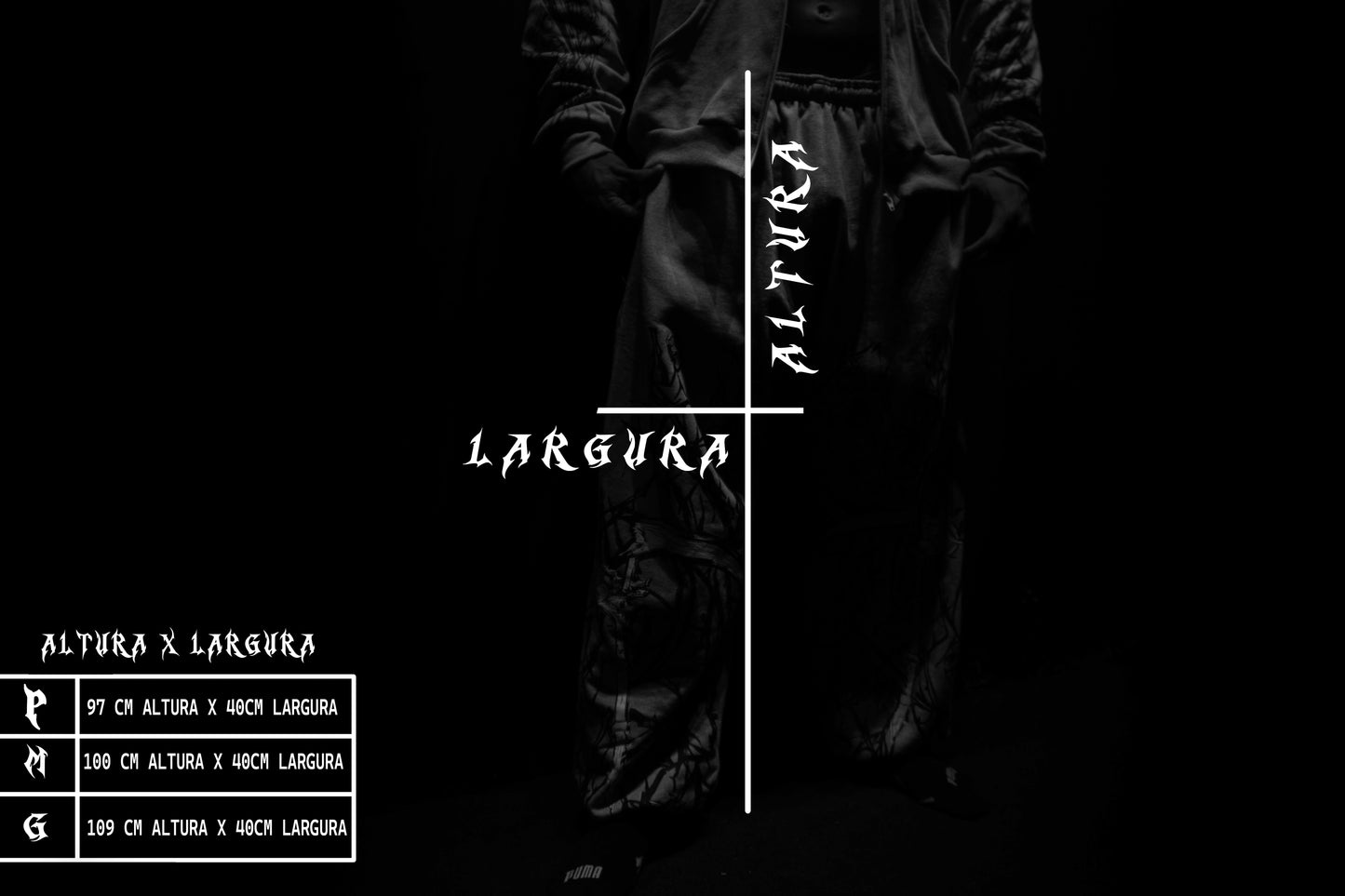 Calça Oversized Premium - Death Bringer