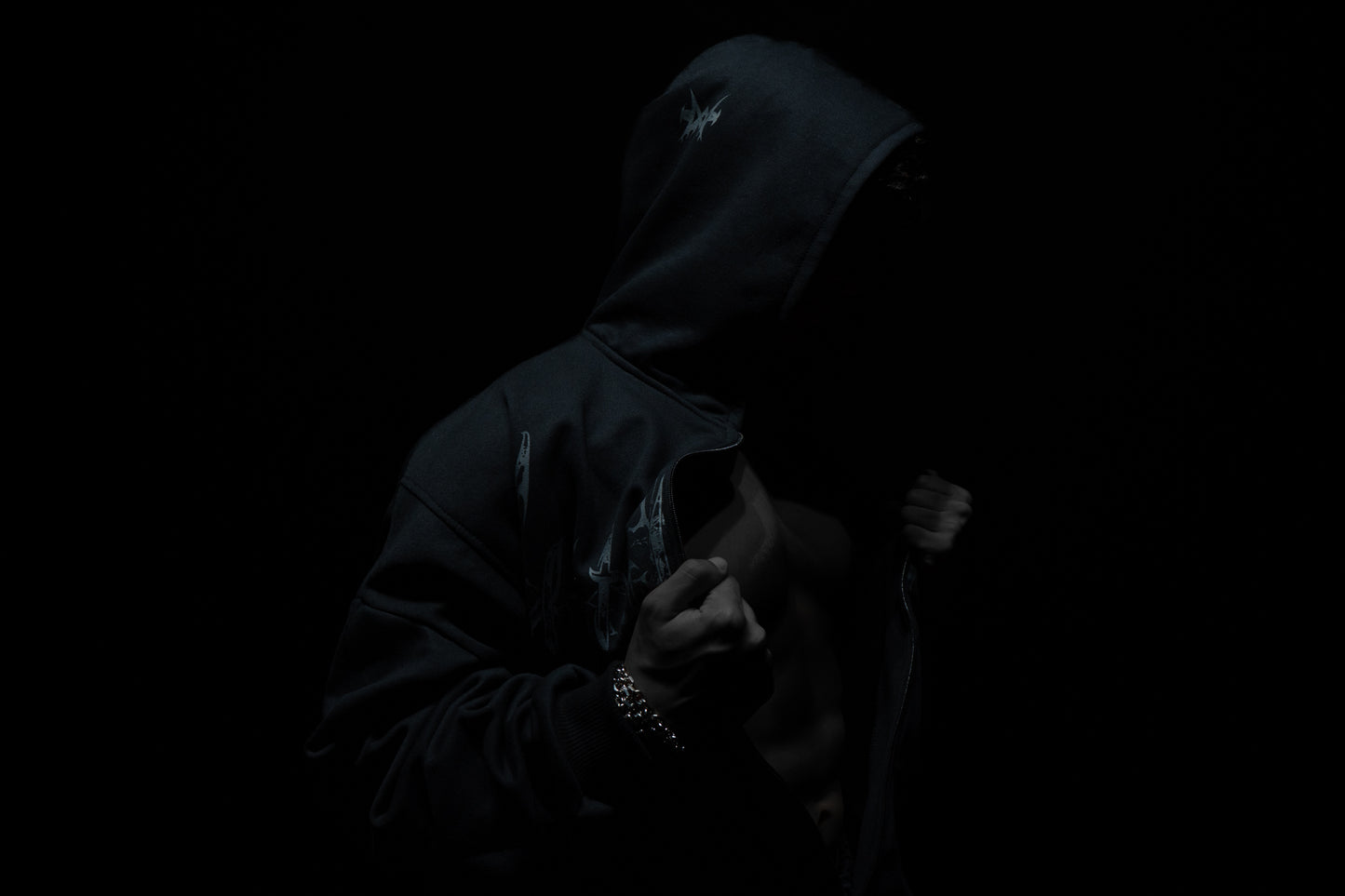 Moletom Zip Up Com Touca - MM Basic Drop