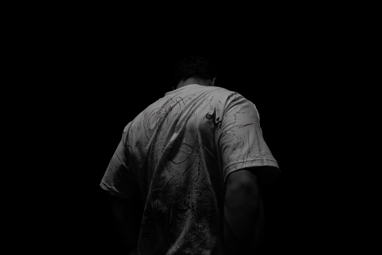 Camiseta Oversized Branca - Skull Crusher