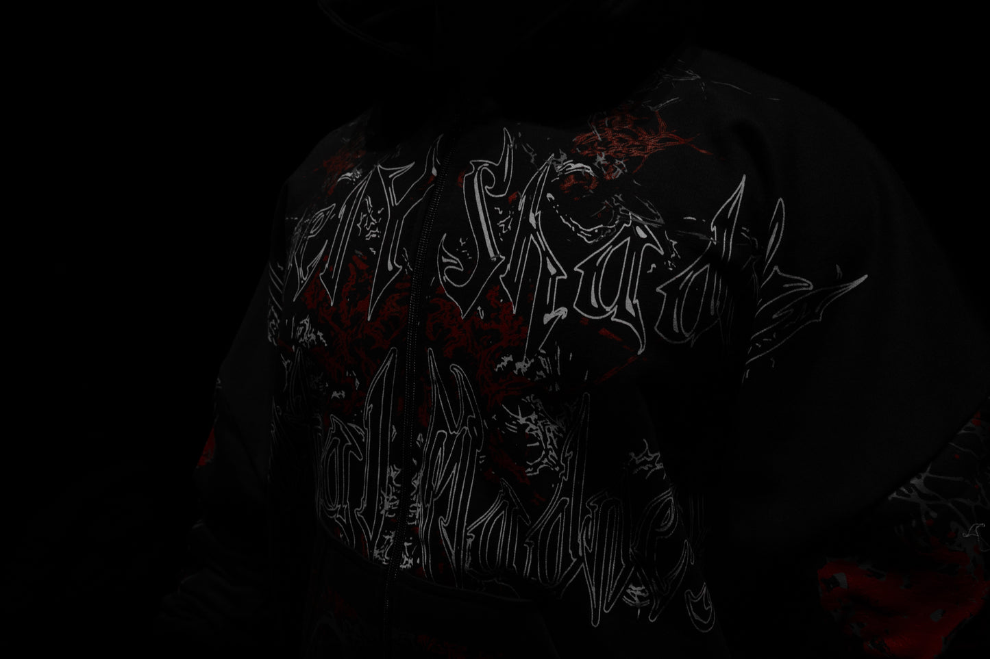 Moletom Zip Up Com Touca - Skull Crusher Drop