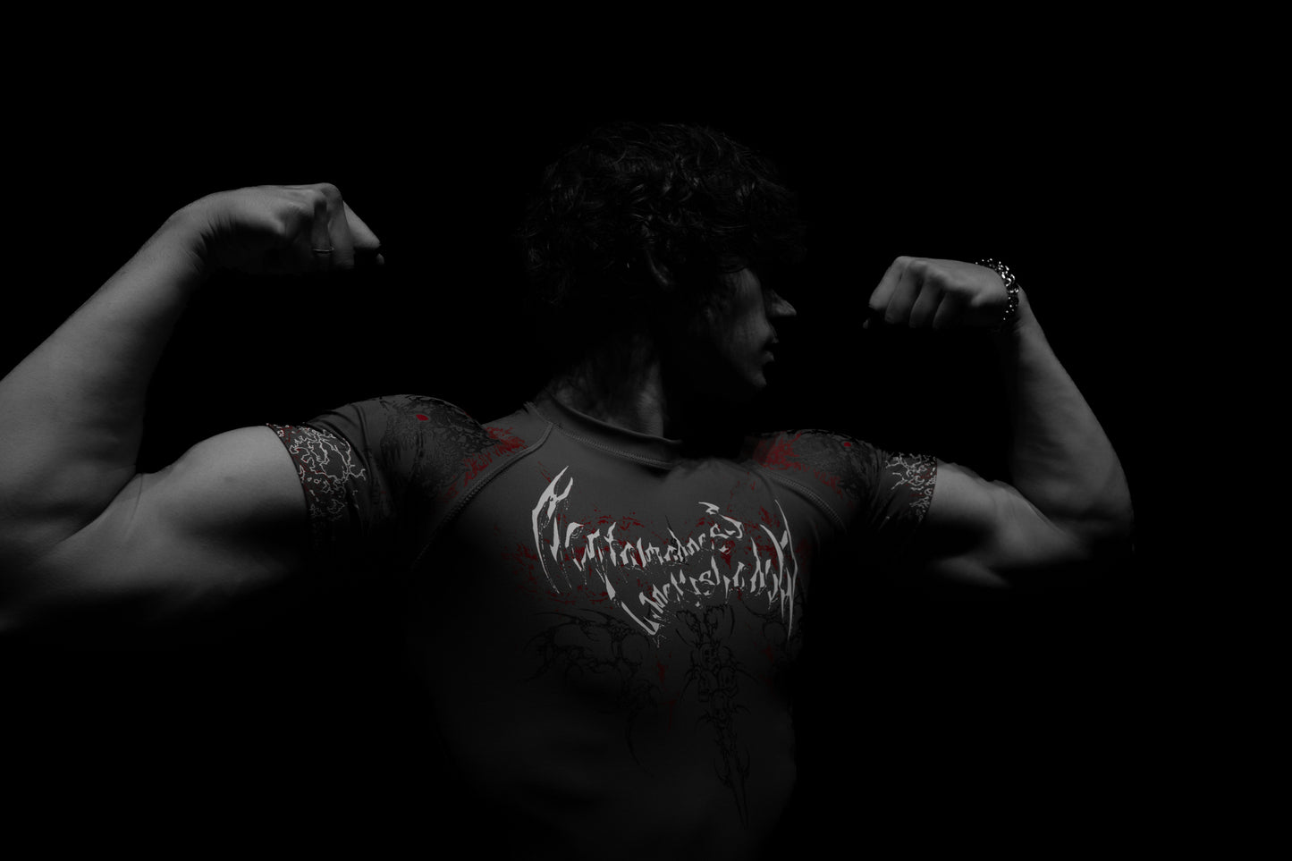 Camiseta De Compressão Cinza - Skull Crusher Drop