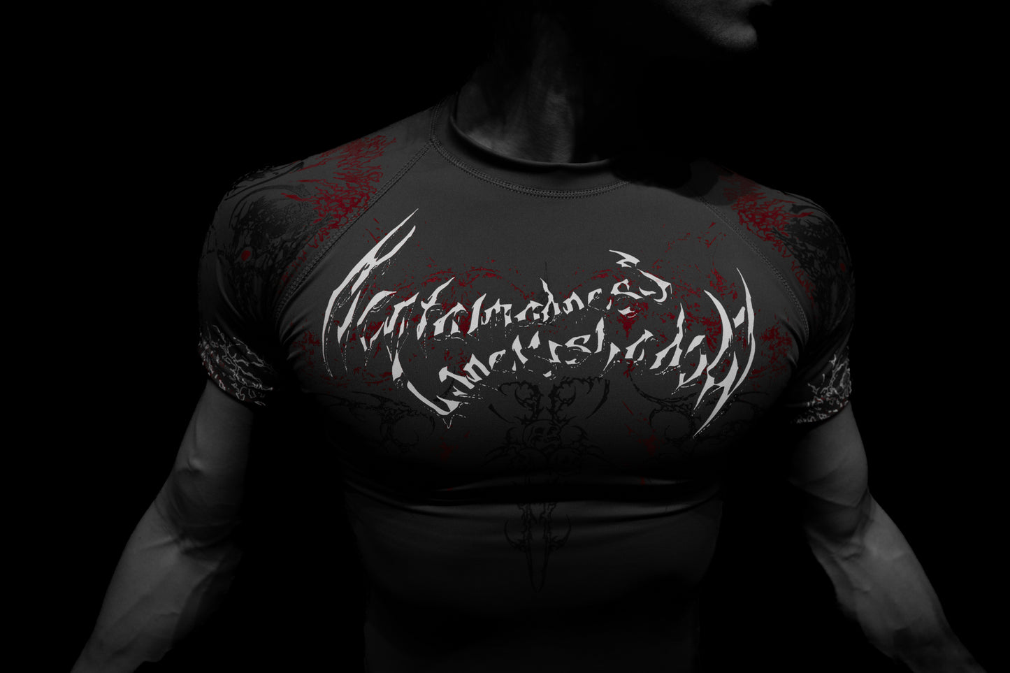 Camiseta De Compressão Cinza - Skull Crusher Drop