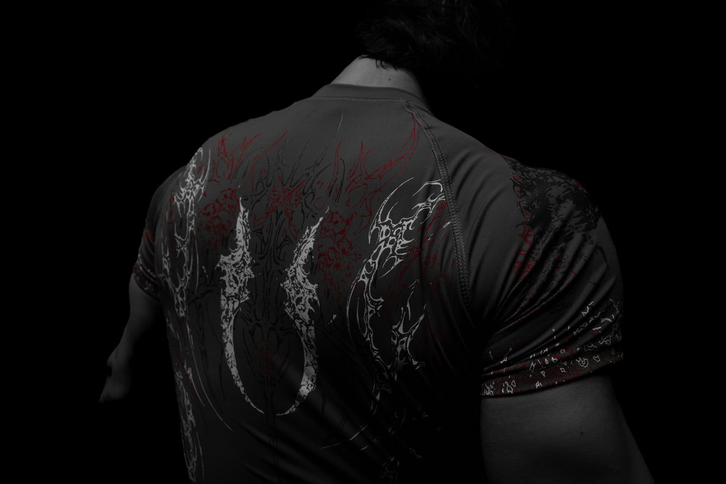 Camiseta De Compressão Cinza - Skull Crusher Drop