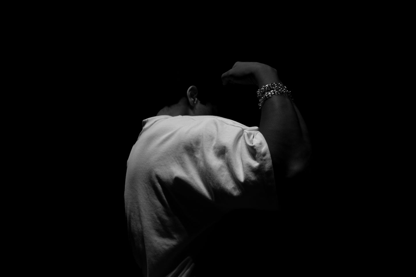 Camiseta Oversized Black/White - MM Basic Drop