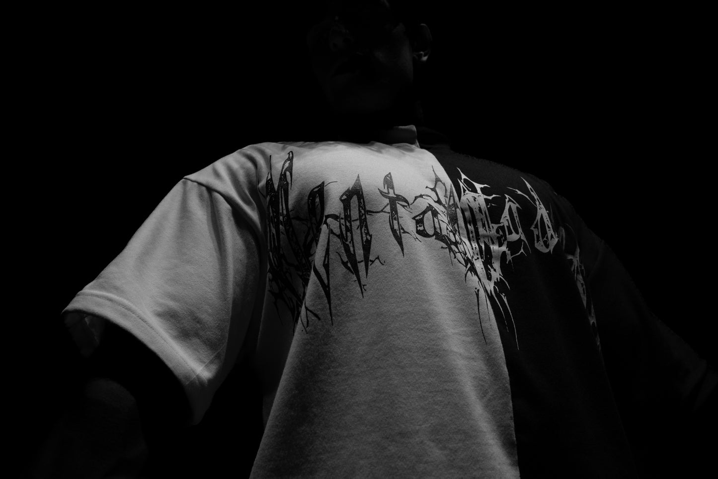 Camiseta Oversized Black/White - MM Basic Drop