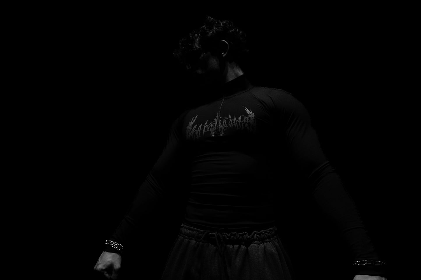 Camiseta De Compressão Manga Longa Quarter Zip - MM Basic Drop