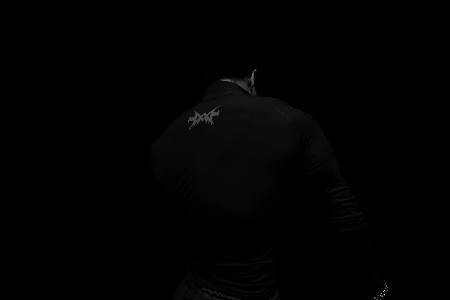 Camiseta De Compressão Manga Longa Quarter Zip - MM Basic Drop