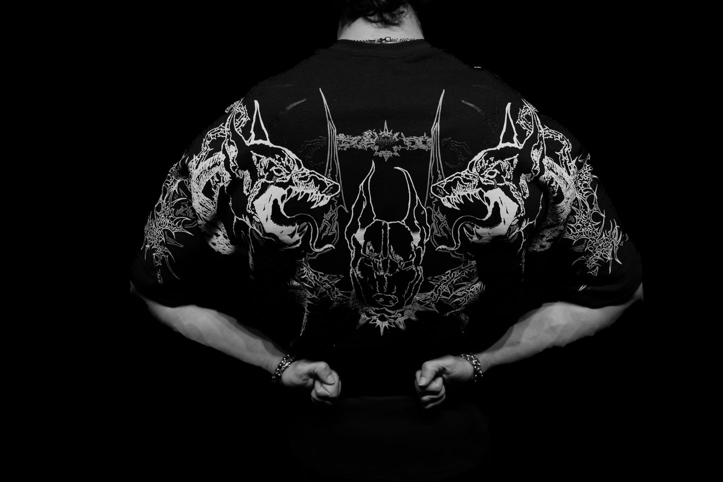 Camiseta Oversized - Hell Hounds