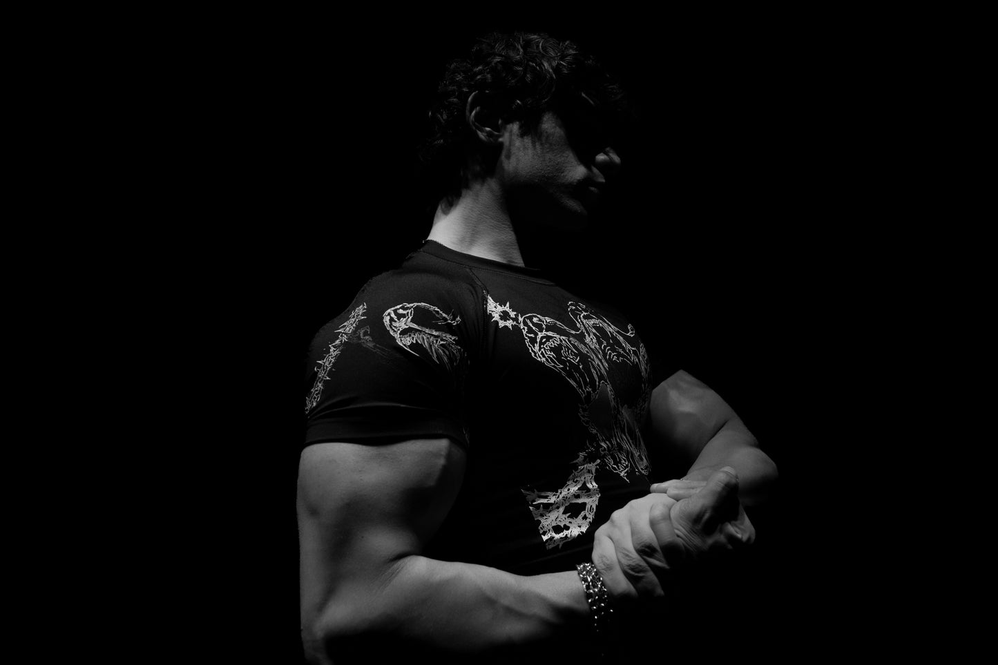 Camiseta De Compressão - Hell Hounds