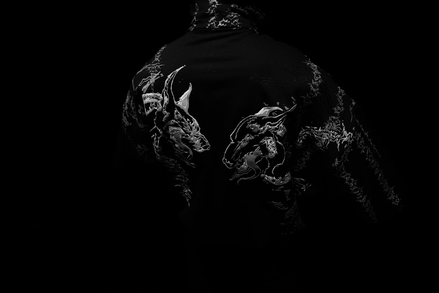 Moletom Zip Up Gola Alta - Hell Hounds